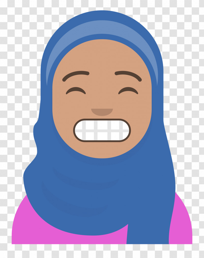 Hijab Avatar Transparent PNG