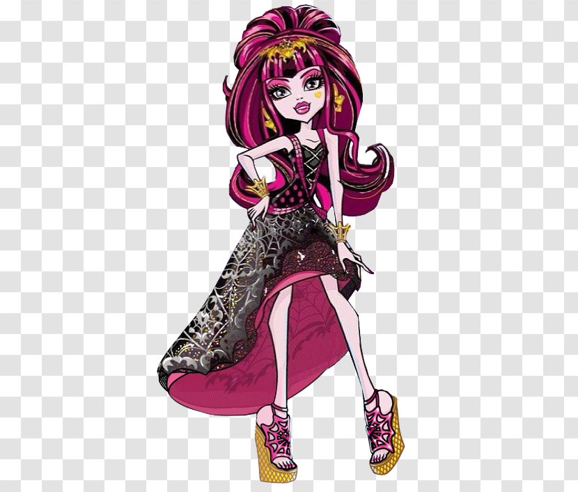Monster High Draculaura Doll Toy OOAK - Silhouette Transparent PNG