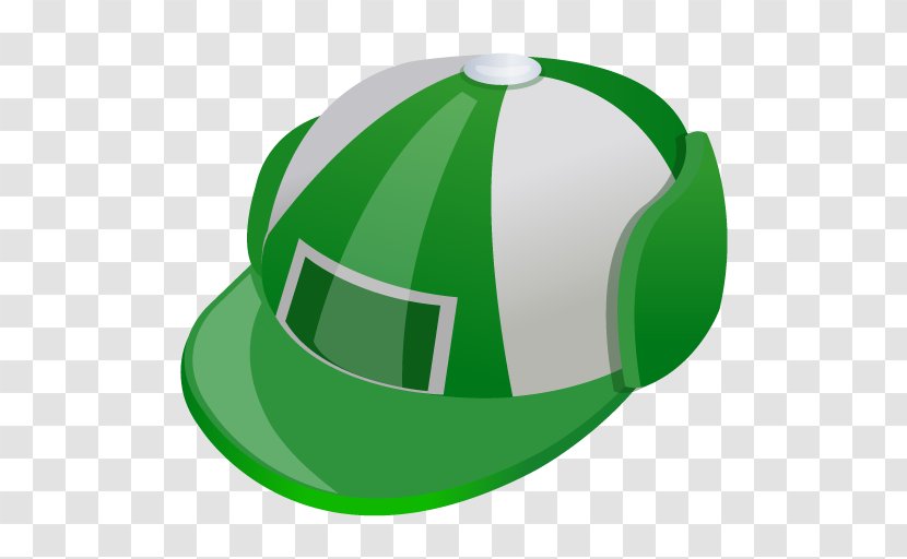 Cap Hat Emoticon - Green Transparent PNG