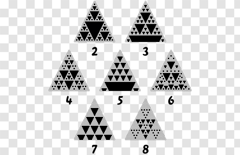 Pascal's Triangle Sierpinski Mathematics Multiple Transparent PNG