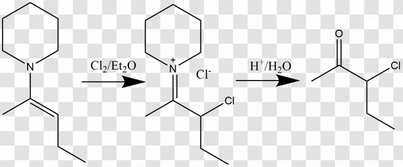 Stork Enamine Alkylation Halogenation Ketone Chemical Reaction Transparent PNG