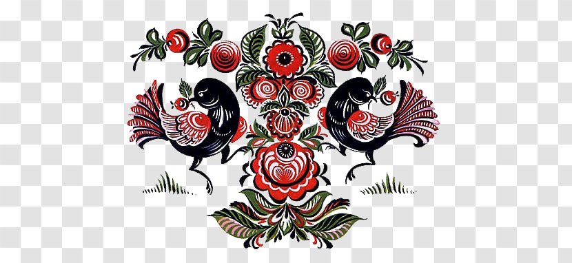 Russia Gorodets Painting Visual Arts Folk Art Transparent PNG