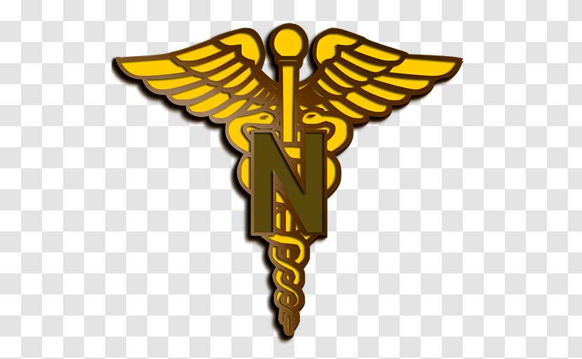 Staff Of Hermes Nursing Registered Nurse Caduceus As A Symbol Medicine Clip Art - Wing - Care Cliparts Transparent PNG