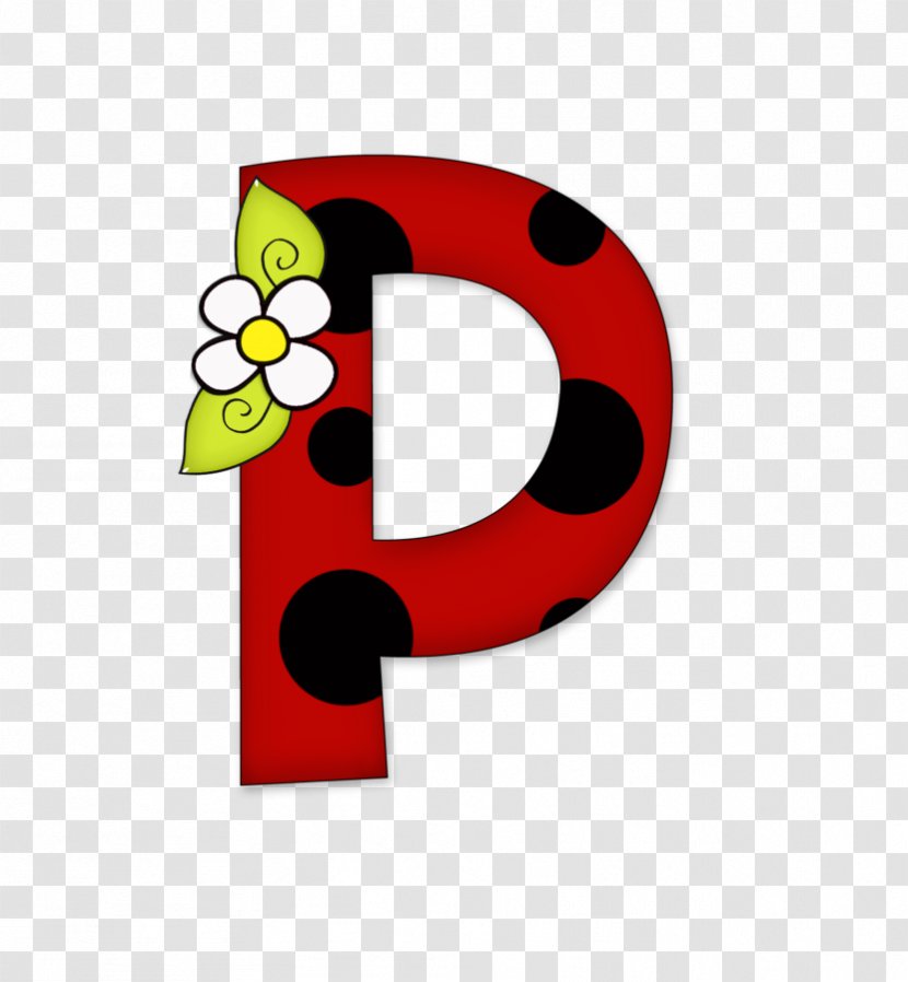 Alphabet Book Letter Å - De - Ladybug Letters Transparent PNG