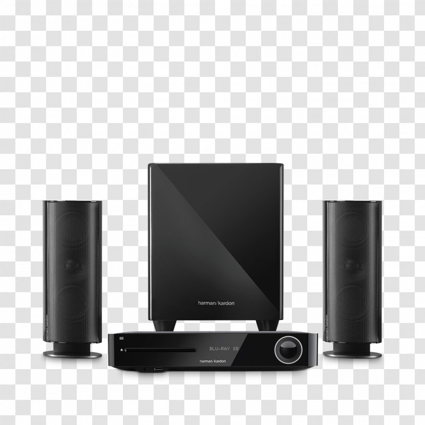 Blu-ray Disc Home Theater Systems Harman Kardon Harman/kardon BDS485S 5.1 Surround Sound - Loudspeaker Transparent PNG