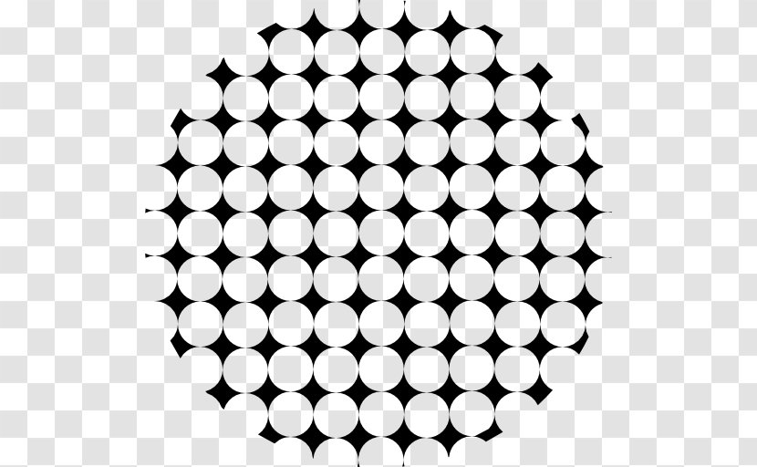 Pattern Icon - Black And White - Point Transparent PNG