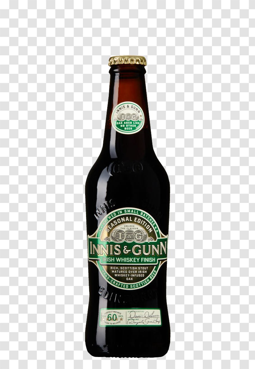 Ale Beer Bottle Stout Innis & Gunn Transparent PNG