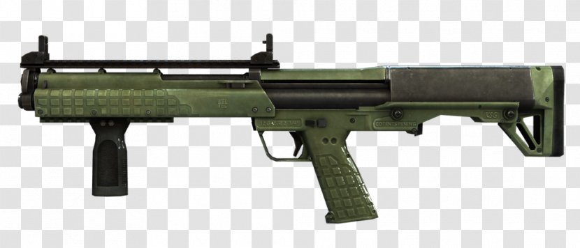 Kel-Tec KSG Shotgun UTAS UTS-15 Weapon - Silhouette Transparent PNG