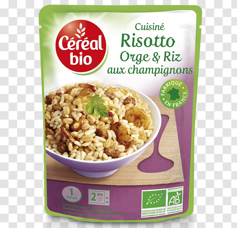 Muesli Risotto Recipe Organic Food Rice Transparent PNG