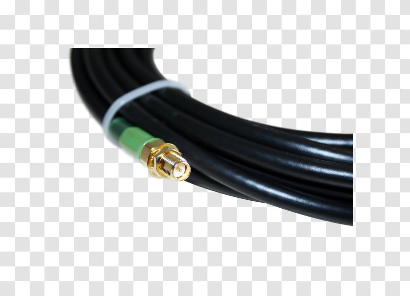 Coaxial Cable SMA Connector Electrical RP-SMA - Powerline Communication - Ip Camera Transparent PNG