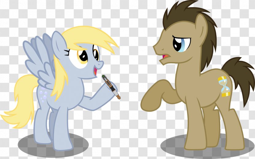 Derpy Hooves Twilight Sparkle Fourth Doctor Pony - Cartoon Transparent PNG