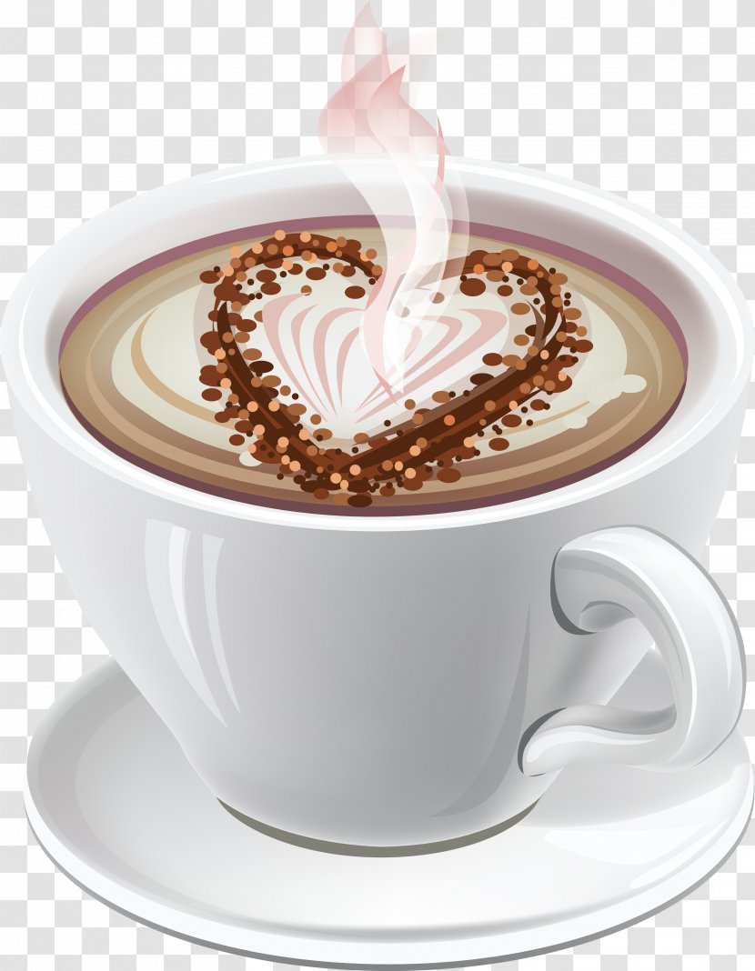 Coffee Tea Cafe Clip Art - Latte - Cup Transparent PNG