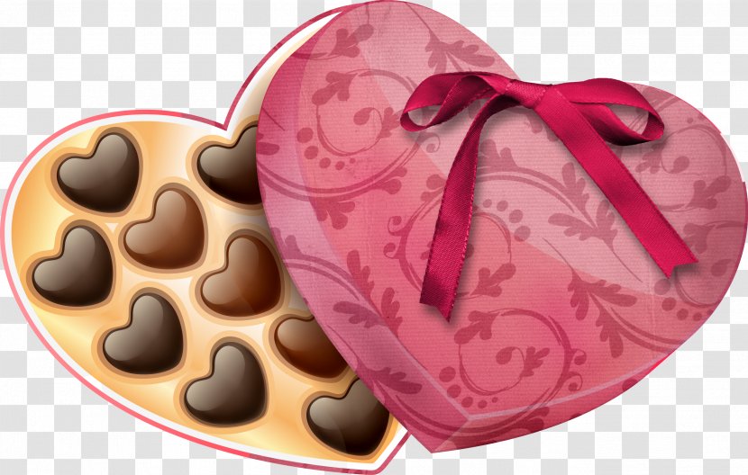 Valentines Day - Bonbon - Chocolate Transparent PNG