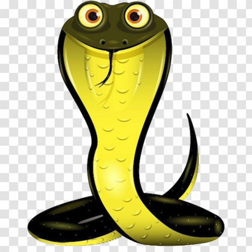 Snake Cartoon Clip Art - Organism Transparent PNG