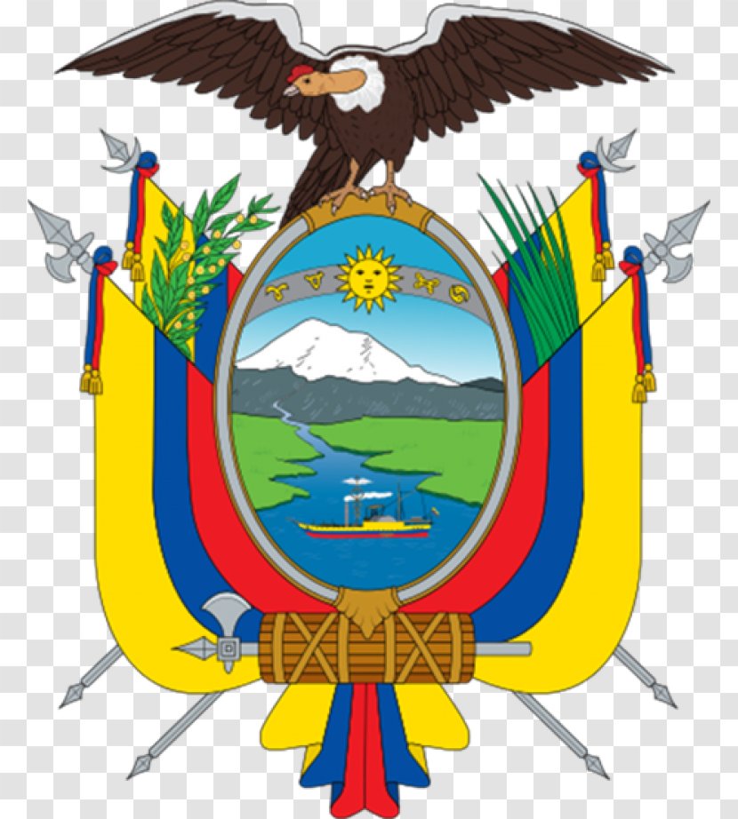 Coat Of Arms Ecuador National Symbols Flag Chimborazo - Egypt Transparent PNG