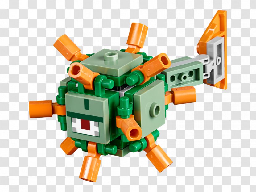 LEGO 21136 Minecraft The Ocean Monument Toy Block Lego - Underwater - Sea Transparent PNG