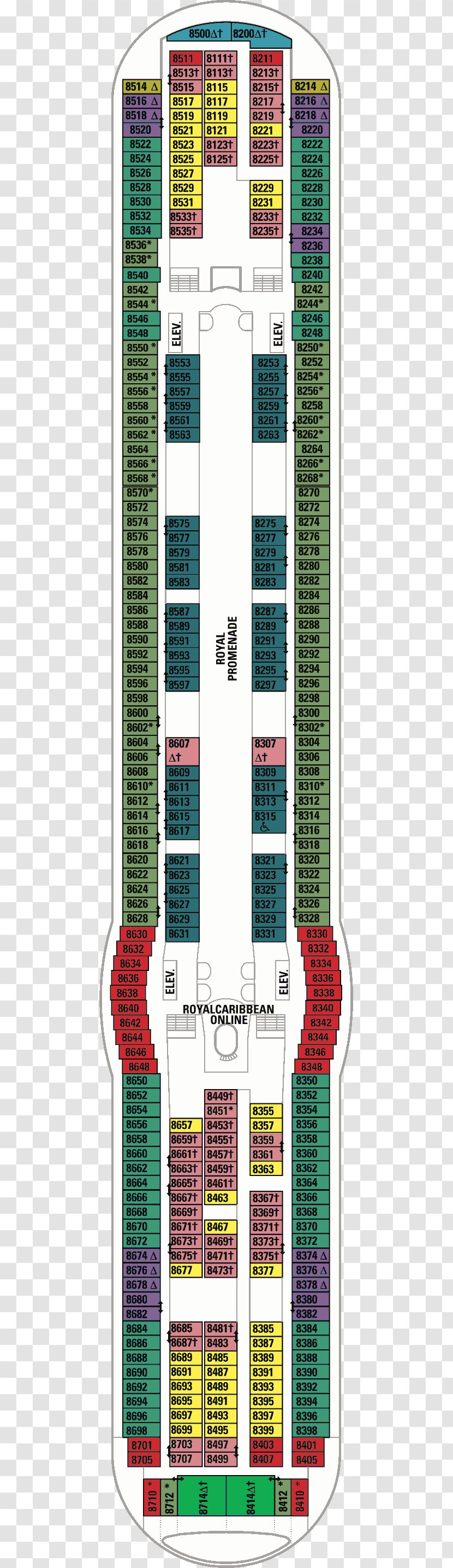 MS Explorer Of The Seas Cruise Ship Freedom Deck Independence - Map Liberty Promenade Transparent PNG