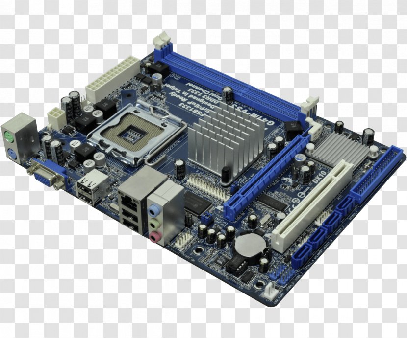 Intel LGA 775 MicroATX Motherboard ASRock - Central Processing Unit Transparent PNG