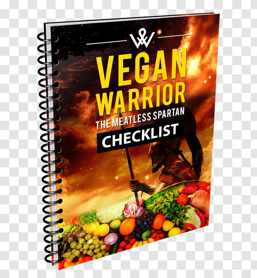 Vegan Warrior - Frame - The Meatless Spartan Vegetarian Cuisine Veganism Vegetarianism BookAct Prep Book 2017 Transparent PNG