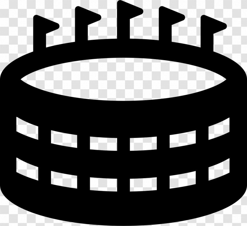 Stadium Arena - Monochrome Photography - Cylinder Vector Transparent PNG