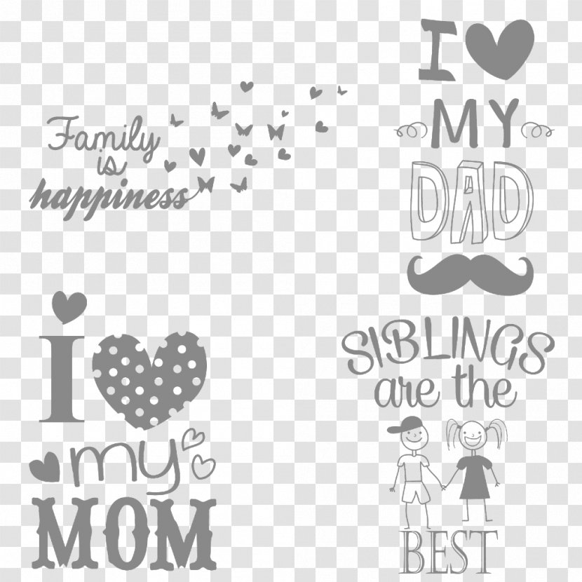 PicsArt Photo Studio Quotation Clip Art - Hair - Family Quote Transparent PNG