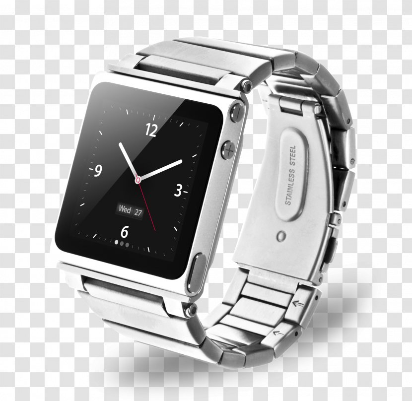 IPod Nano Clock Smartwatch Apple - Media Player - Watch Free Download Transparent PNG