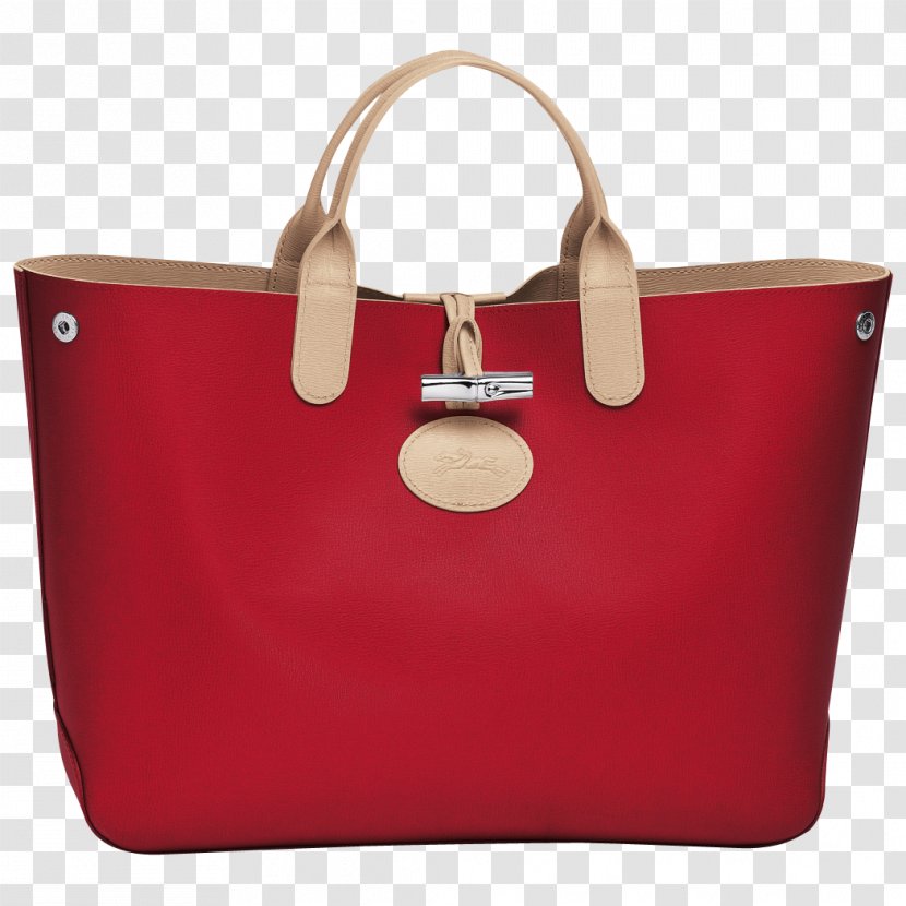 Tote Bag Leather Handbag Longchamp - Wallet Transparent PNG