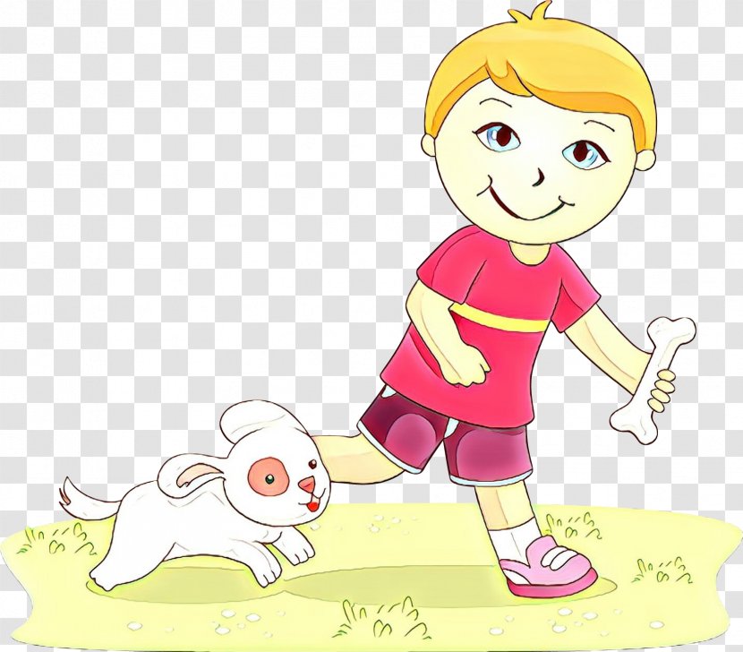 Clip Art Vector Graphics Dog Cartoon - Child Transparent PNG