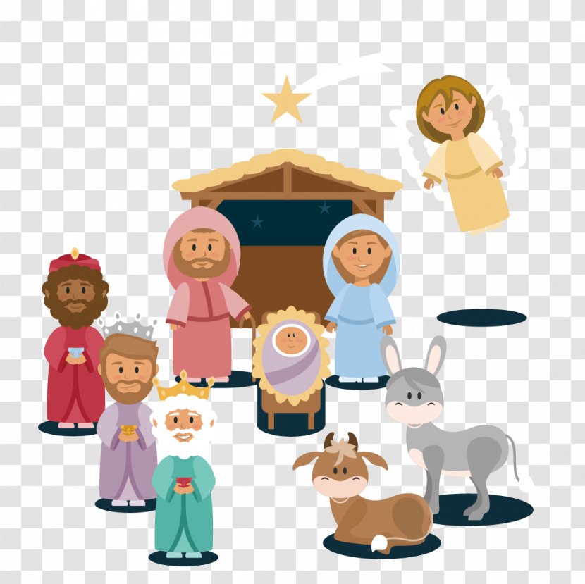 Clip Art - Play - Church And Angel Transparent PNG