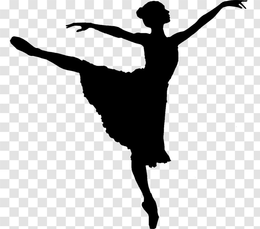 Ballet Dancer Silhouette Clip Art - Modern Dance Transparent PNG