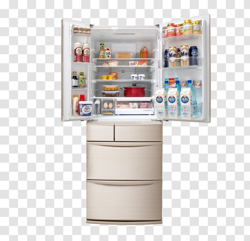 Refrigerator Panasonic Home Appliance Congelador - Imported Transparent PNG