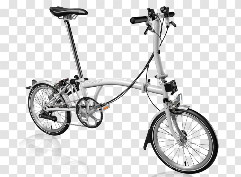 Brompton Bicycle Folding Comptoncycles.Co.Uk Roadster - Shop Transparent PNG