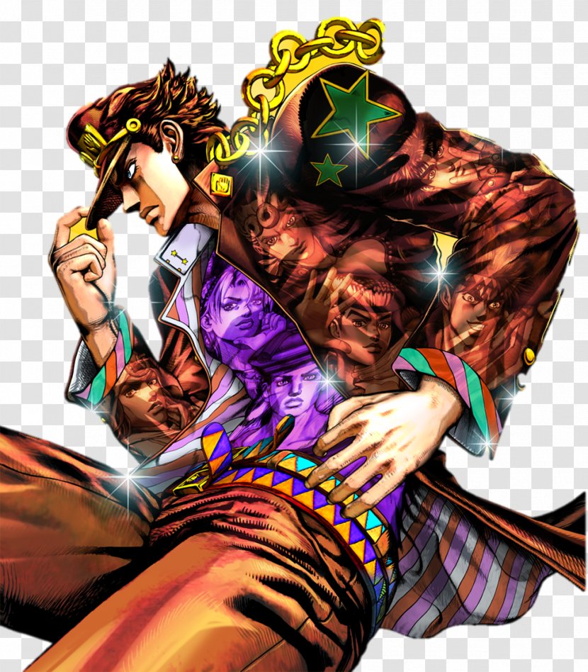 JoJo's Bizarre Adventure: All Star Battle Jotaro Kujo Jonathan Joestar Joseph - Flower - Jojo Transparent PNG