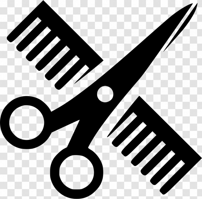 Comb Barbershop Hairstyle - Barber - Hairdressing Transparent PNG
