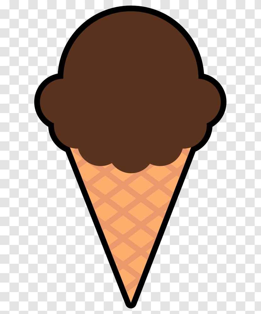 Chocolate Ice Cream Cones Sundae Snow Cone - Soft Serve Transparent PNG