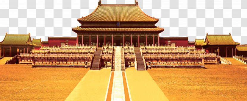 Forbidden City Tongzhou District, Beijing Tiananmen Hall Of Supreme Harmony Sino-Vietnamese War - Throne Room Transparent PNG
