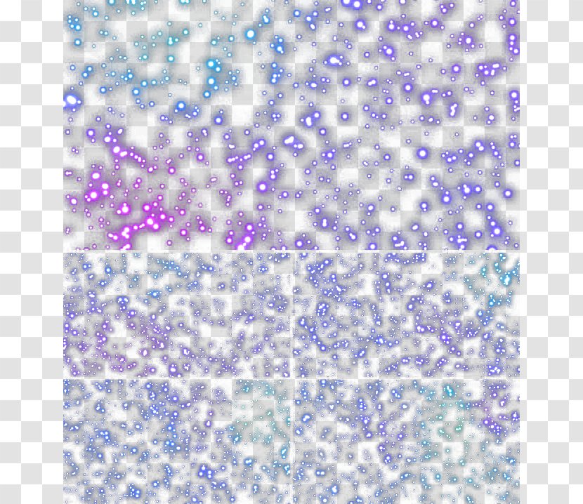 Blue Sky Organism Pattern - Little Star Transparent PNG