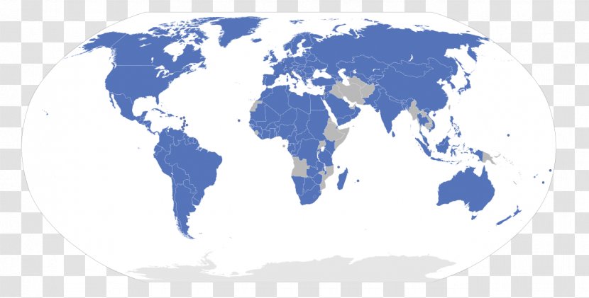 Berne Convention Treaty Copyright Law Of The United States - World Map Transparent PNG