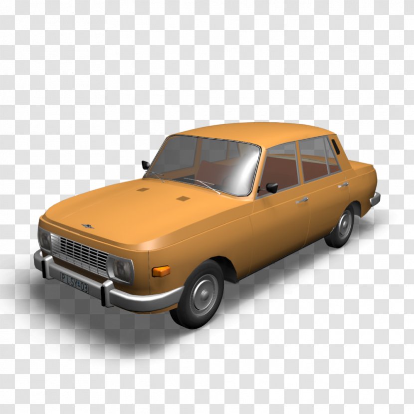 Wartburg 353 Car 3D Computer Graphics Sweet Home - Object Transparent PNG