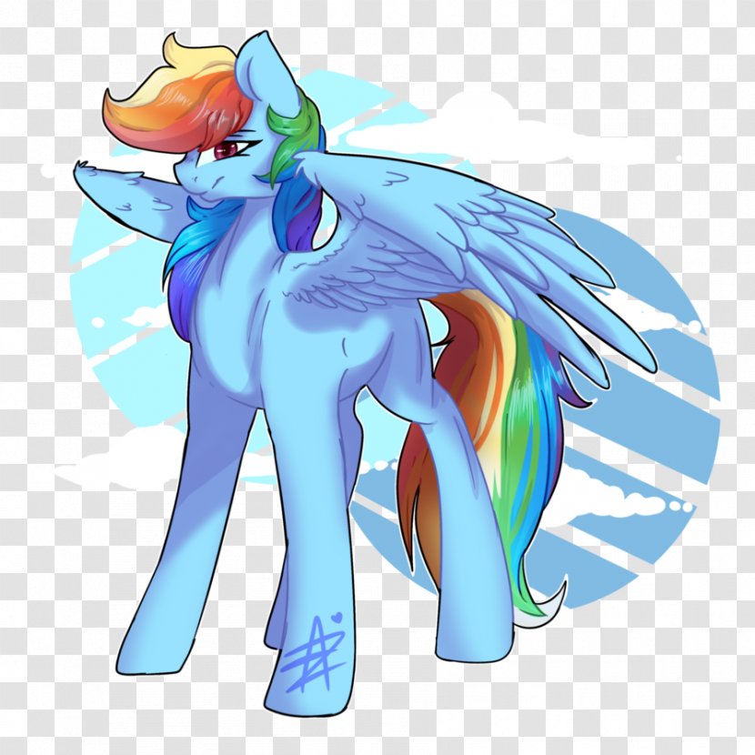 Rainbow Dash Pony Art Princess Luna Horse - My Little Transparent PNG