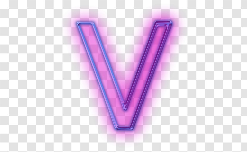 Letter V Font - Email - C Transparent PNG