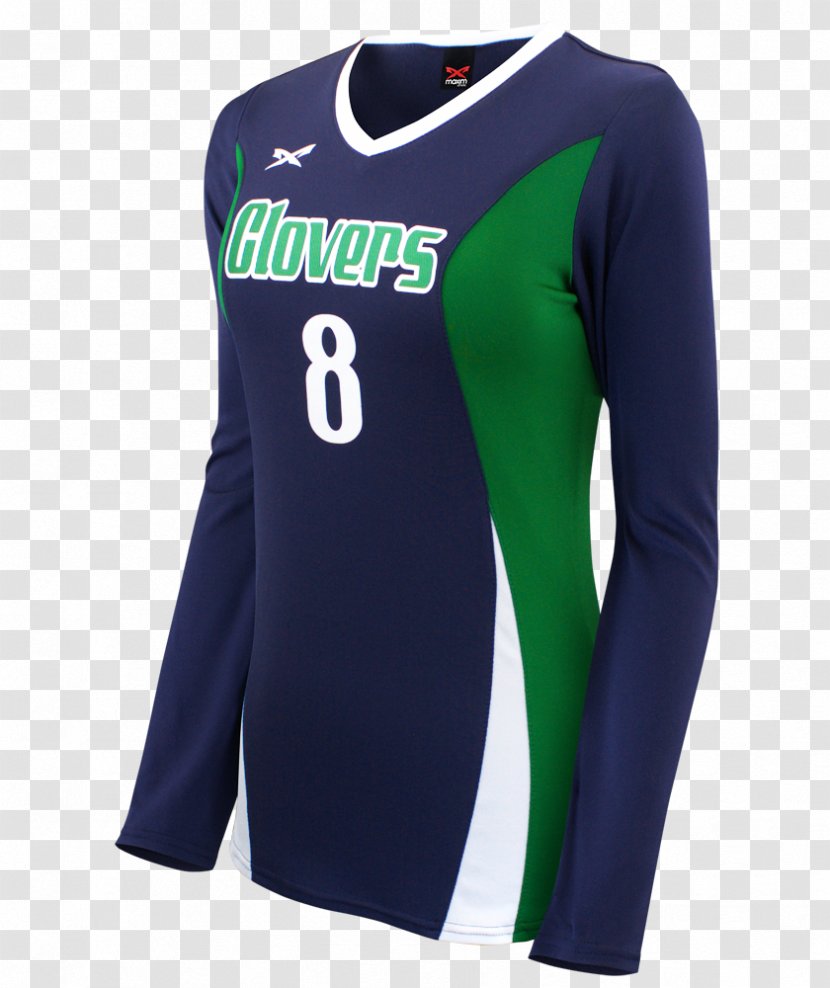 T-shirt Jersey Uniform Volleyball - Sweater Transparent PNG