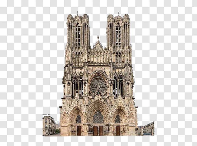 Reims Cathedral Germany Notre-Dame De Paris Parxf3quia Santa Marinha Cortegaxe7a - Place Of Worship - Gothic Complex Religious Buildings Transparent PNG
