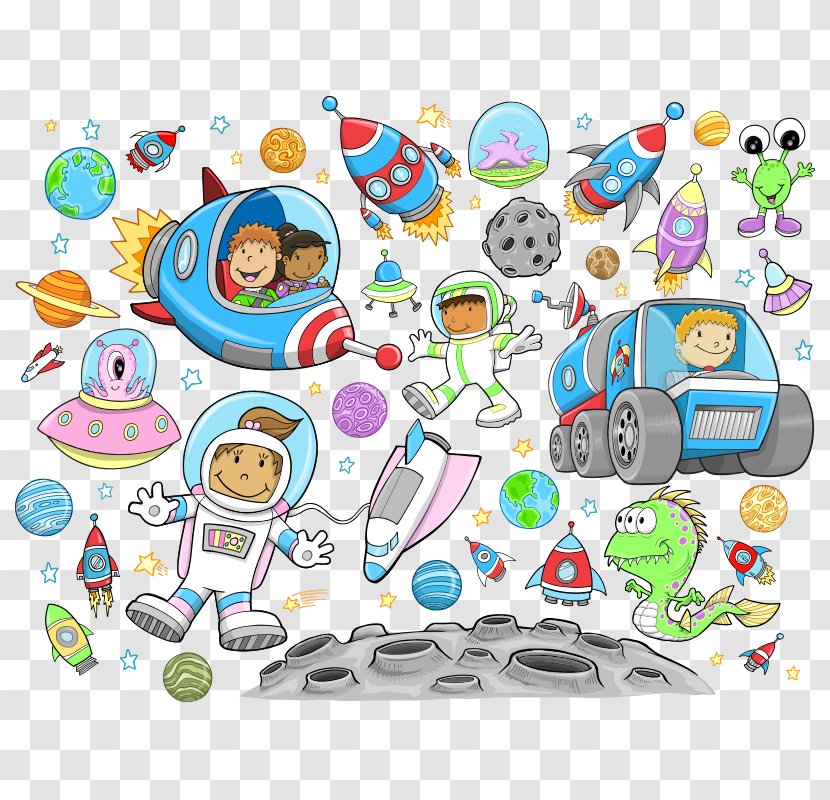 Outer Space Royalty-free Drawing Illustration - Elements Transparent PNG