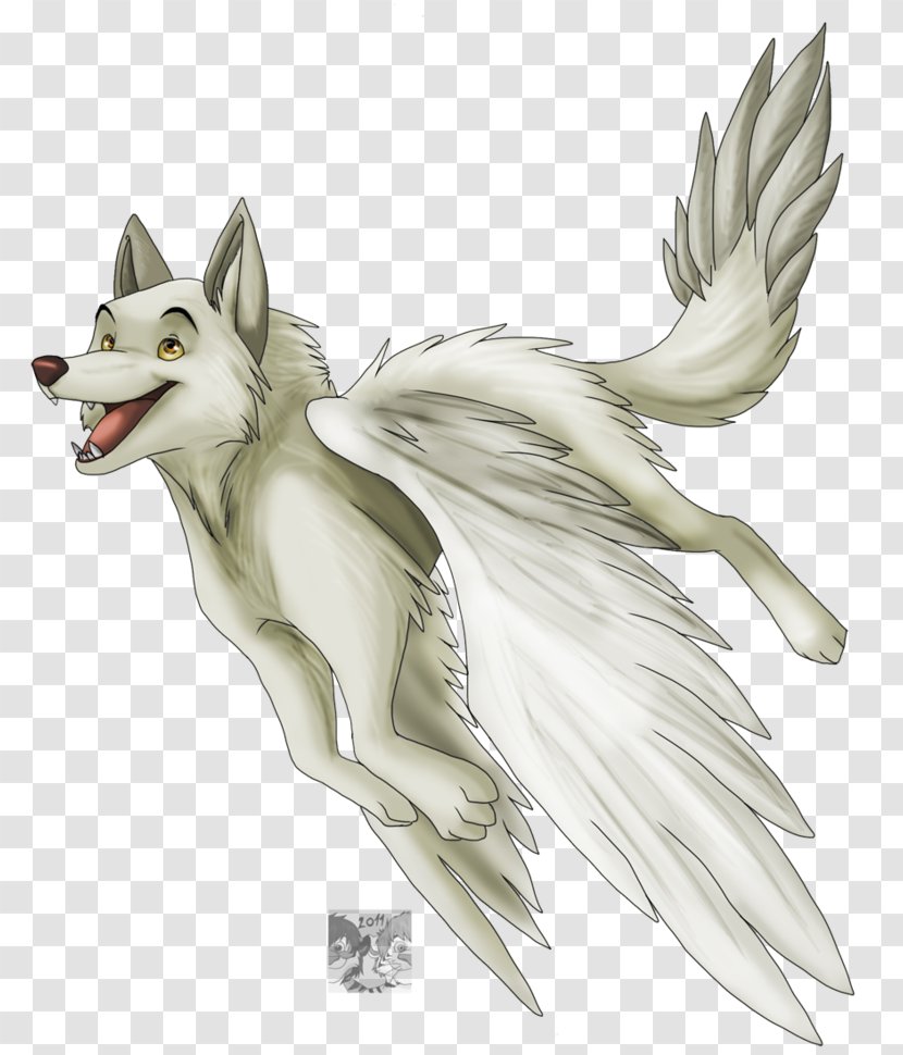 Red Fox Dog Wing Squirrel - Flower Transparent PNG