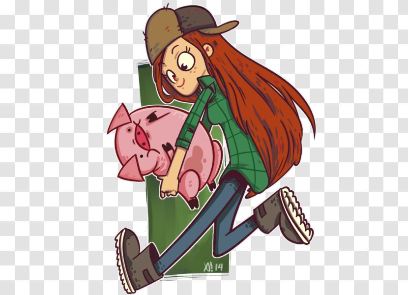 Wendy Mabel Pines Dipper Waddles Bill Cipher - Cartoon - Corduroy Transparent PNG