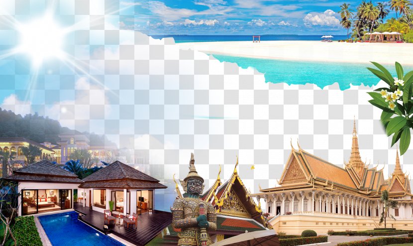 Phuket City Chiang Mai Bali Province Tourism - In Thailand - Thai Tourist Hotel Landscape Transparent PNG