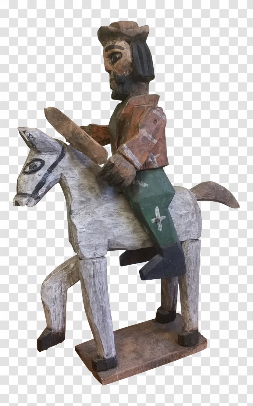 Rocinante Don Quixote Wood Carving Sculpture - Pablo Picasso - Donkey Transparent PNG