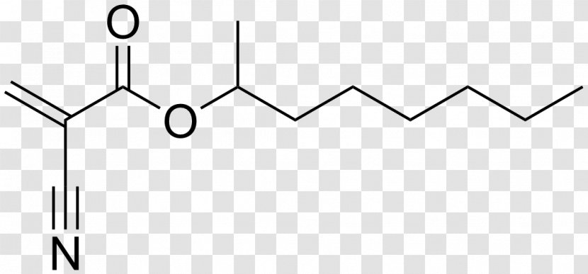 2-Octyl Cyanoacrylate Ethyl Adhesive - Parallel - Organofluorine Chemistry Transparent PNG