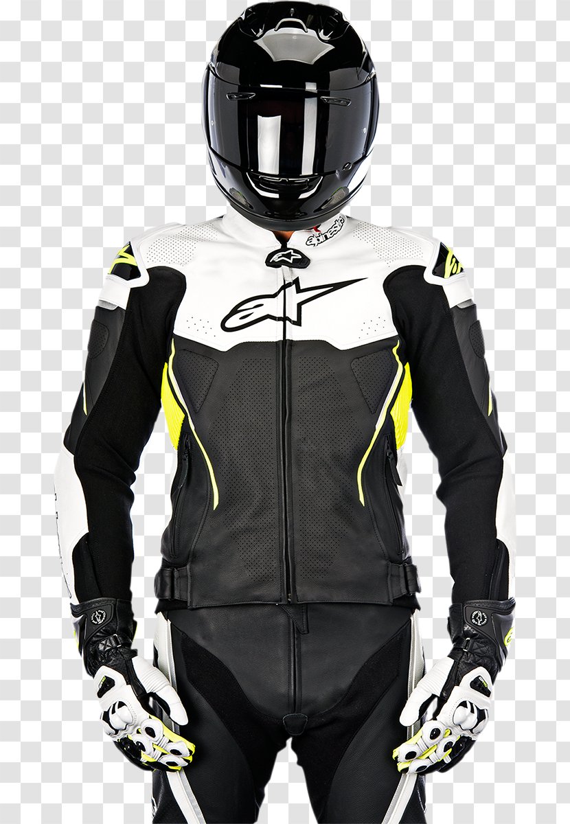 Alpinestars Atem 2015 Leather Jacket Male - Sleeve - Black/White/Red52 MaleBlack/White/Red52 T-shirtJacket Transparent PNG